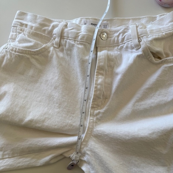 Mango-White Straight Leg Fringe Denim-Icon-Boho-Bohemian-Festival-Summer-6 - Picture 13 of 14